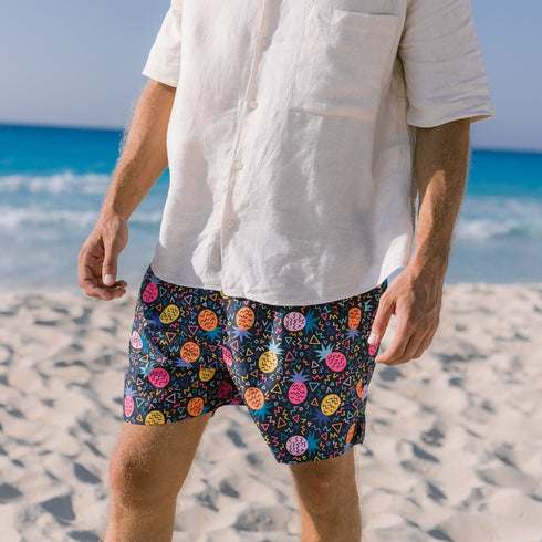 Men summer swimwear Pineapple